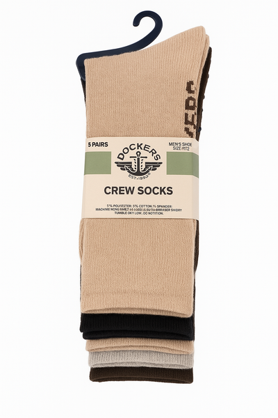Calcetines Dockers pack 5 largos