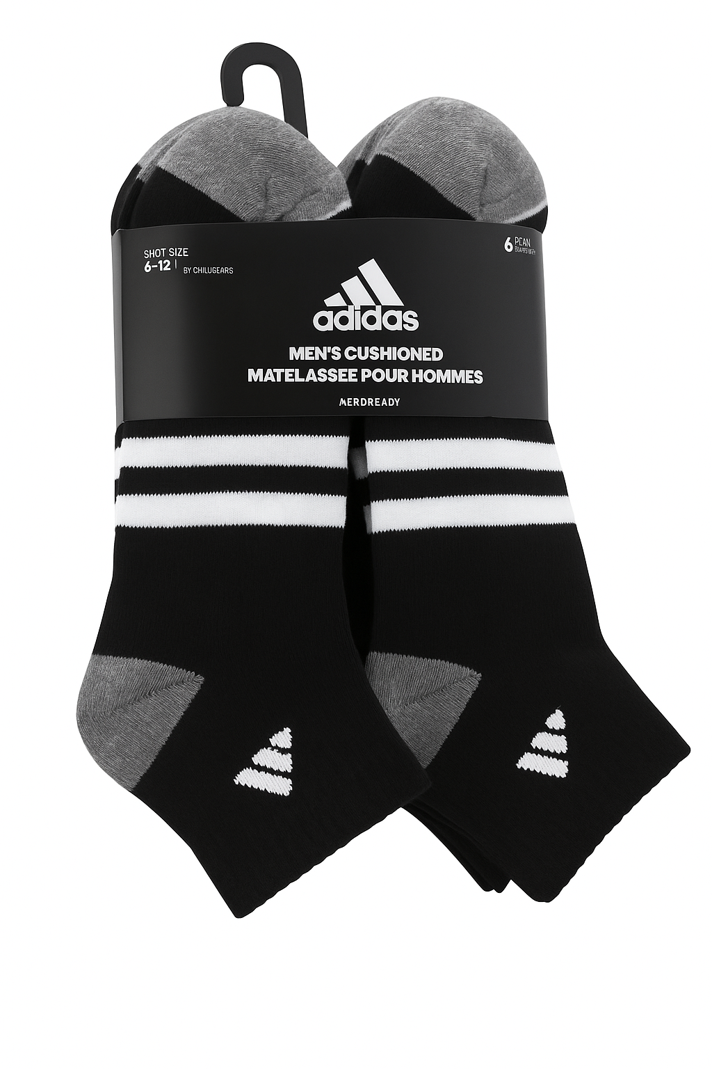 Calcetines de hombre adidas pack 6 cortos