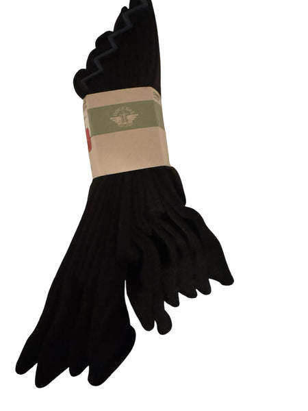 Calcetines Dockers pack 5 largos Negros