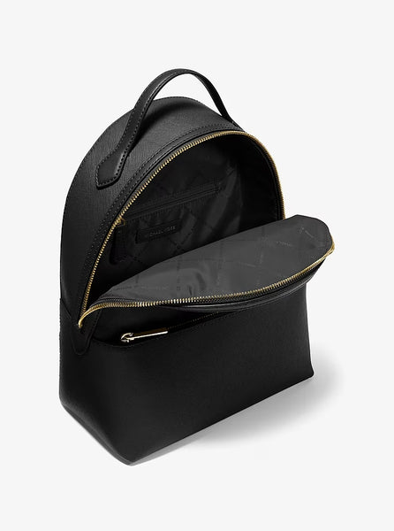Mochila MK Sheila Medium logo dorado